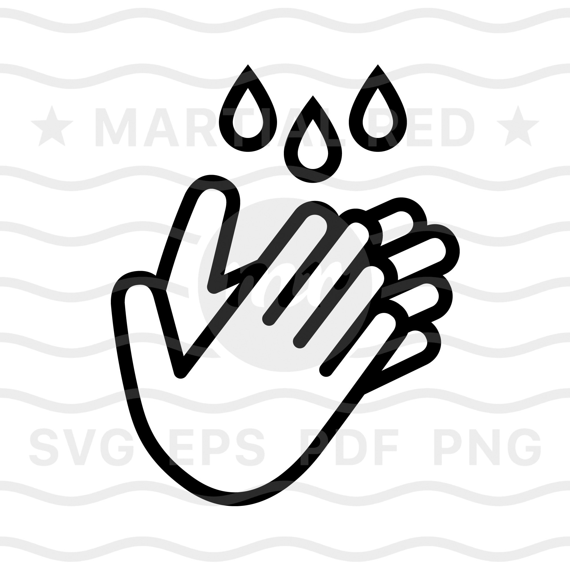 Wash Hands Clip Art Black And White