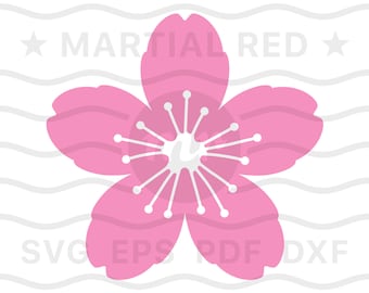 Cherry blossom svg, sakura svg, cherry blossom flower festival svg, svg, cut file, design, clip art, dxf, vector, icon, eps, pdf, png