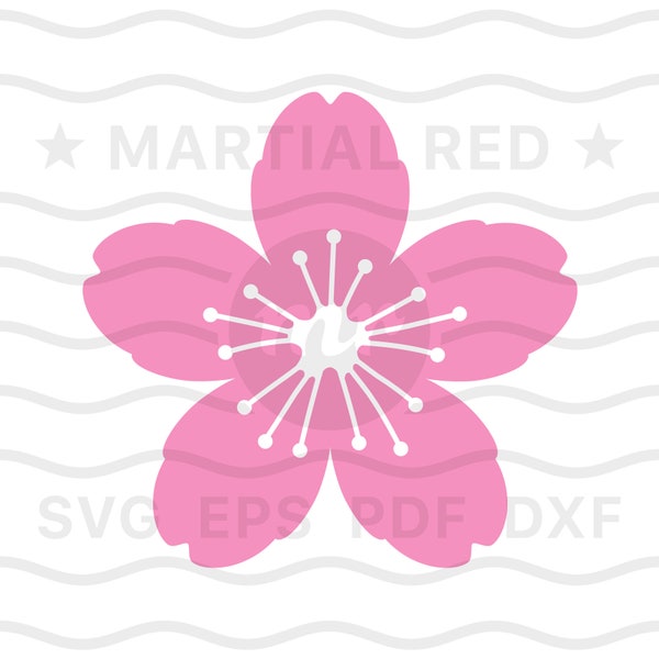 Cherry blossom svg, sakura svg, cherry blossom flower festival svg, svg, cut file, design, clip art, dxf, vector, icon, eps, pdf, png