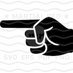 Wijzende vinger svg, puntvinger svg, schuld svg, beschuldigen, handgebaar, svg, gesneden bestand, ontwerp, dxf, clipart, vector, pictogram, eps, pdf, png