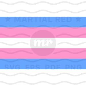 Trans flag svg, transgender flag, transgender pride flag, gender identity, svg, cut file, design, dxf, clipart, vector, icon, eps, pdf, png