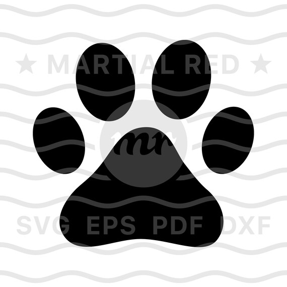Download Paw Print Svg Animal Print Svg Animal Paw Print Dog Print Etsy