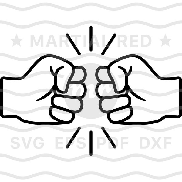 Fist bump svg, bro fist svg, power five svg, PIB svg, pound svg, knucks, svg, cut file, design, dxf, clipart, vector, icon, eps, pdf, png