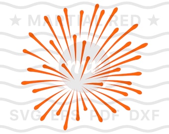 Fireworks svg, firework svg, burst svg, new year celebration svg, july 4th, svg, cut file, design, dxf, clipart, vector, icon, eps, pdf, png