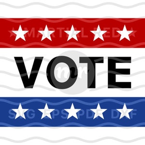 Vote poster printable, vote poster svg, vote svg, vote printable, elections, cut file, design, dxf, poster, vector, printable, eps, pdf, png