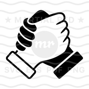 homie handshake svg, racial harmony svg, clasp handshake, soul brother svg, svg, cut file, design, dxf, clipart, vector, icon, eps, pdf, png