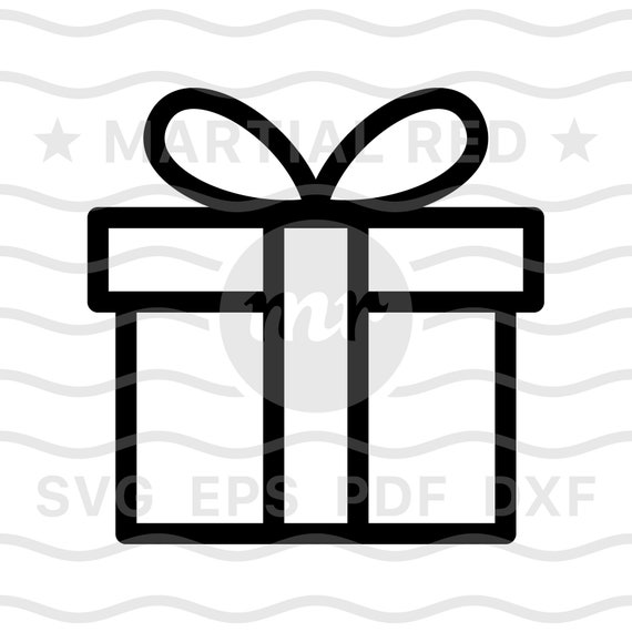 Download Gift Svg Gift Box Svg Present Svg Giftbox Svg Birthday Etsy