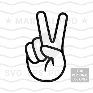 Hand peace sign svg, peace sign svg, peace, v sign, peace hand gesture svg, svg, cut file, design, dxf, clipart, vector, icon, eps, pdf, png