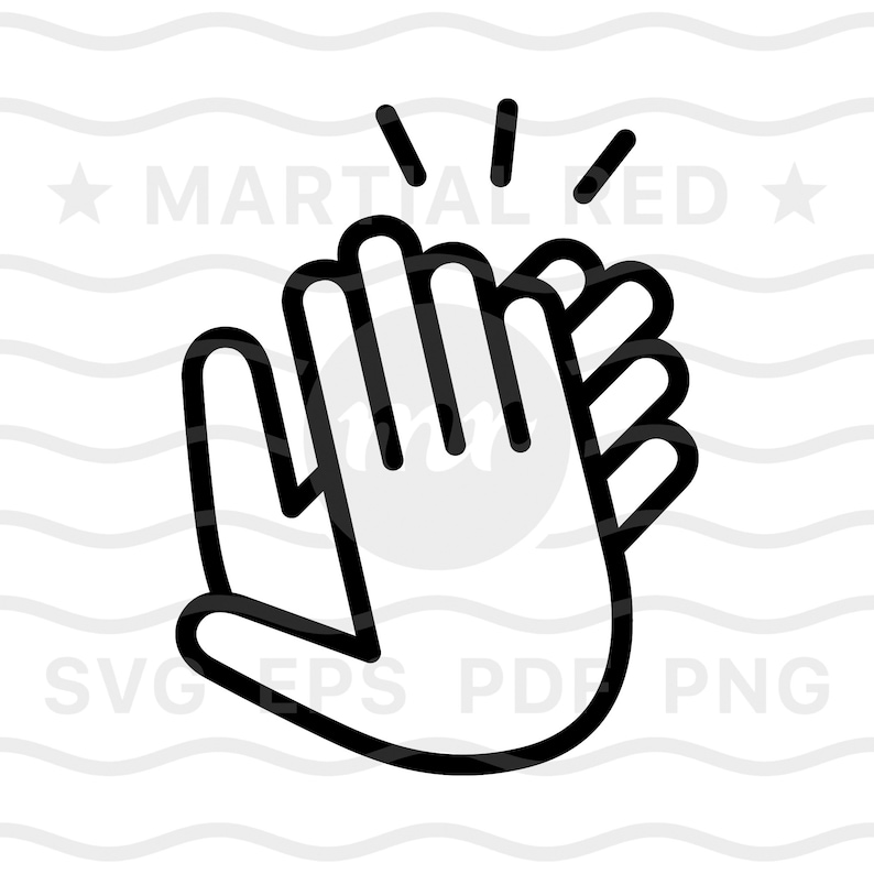 Clap Svg, Clapping Svg, Hands, Applaud Svg, Applause Svg, Praise ...