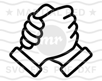 Homie handshake svg, clasp handshake svg, soul brother handshake svg, bro, svg, cut file, design, dxf, clipart, vector, icon, eps, pdf, png