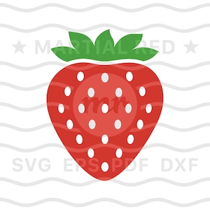 Strawberry svg, garden strawberry svg, strawberry fruit svg, fruit svg, svg, cut file, design, dxf, clipart, vector, icon, eps, pdf, png