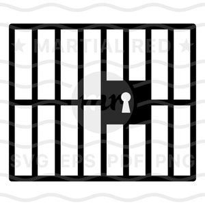 Jail svg, prison svg, lockup svg, slammer svg, jail cell svg, penitentiary svg, cut file, design, dxf, clipart, vector, icon, eps, pdf, png