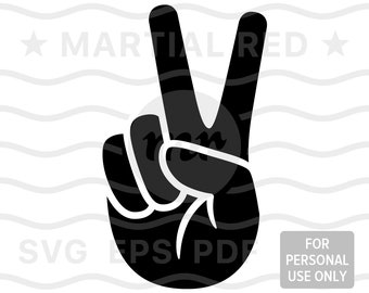 Hand peace sign svg, peace sign svg, v sign, peace hand gesture svg, svg, cut file, design, dxf, clipart, vector, icon, eps, pdf, png