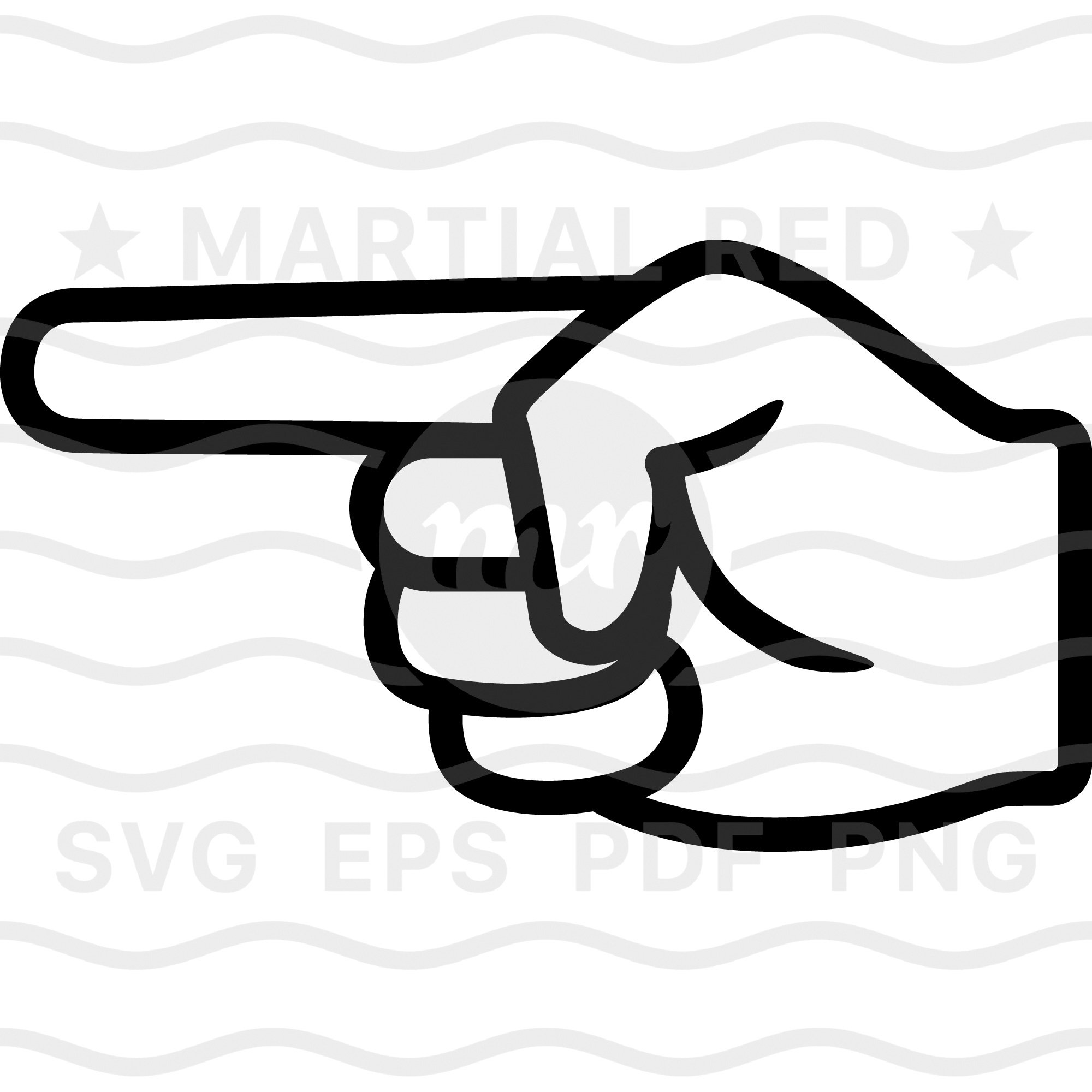 Point Finger Clipart - Etsy