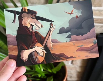 The Narrator Art Print 4x6
