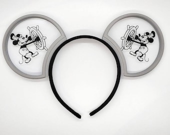 Vintage Mouse inspired Silhouette Ears