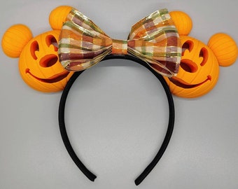 Mouse Pumpkin inspired Deluxe 3D printed Ears