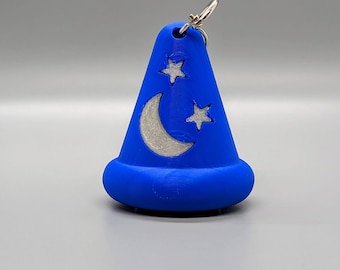 Sorcerer&#39;s Hat inspired Magic Band Puck Holder - Choose MB2 or MB+