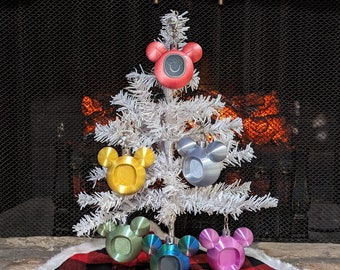 Mouse Ornament inspired Magic Band + Puck Holder