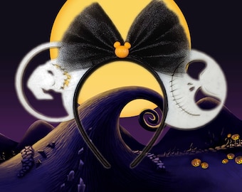 Glow in the Dark Skeleton & Boogie Man inspired ears