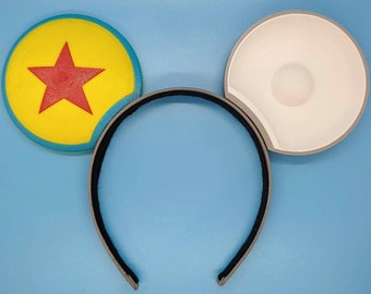 Bouncy Ball and Lamp 3d Printed Ears