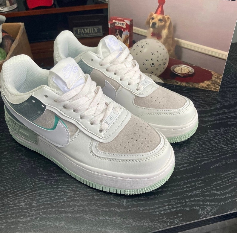 Womens custome nike air force 1 shadows sneakers shoes | Etsy