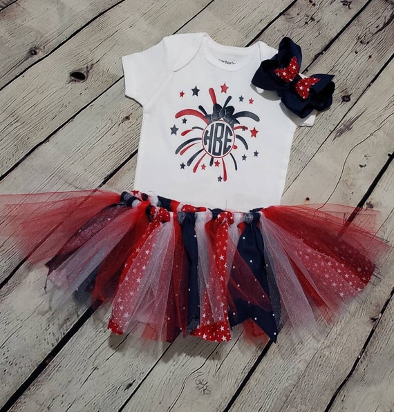 4 of july baby girl outfits