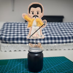 Fredie Mercury Finger Puppet - ITH Finger Puppets