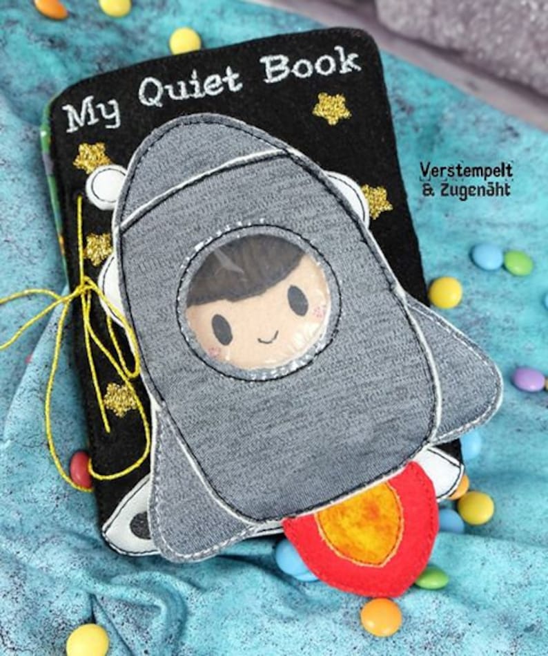 Quiet Book Pattern in the Hoop Machine Embroidery Design. Busy Etsy