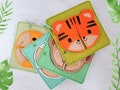 4x4 ITH Quiet book- Animals Puzzle- Bussy Book  machine embroidery design- Digital File product logo