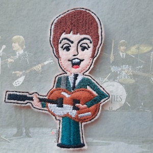 Paul McCartney  Pencil Topper- In The Hoop Embroidery Design- Digital File