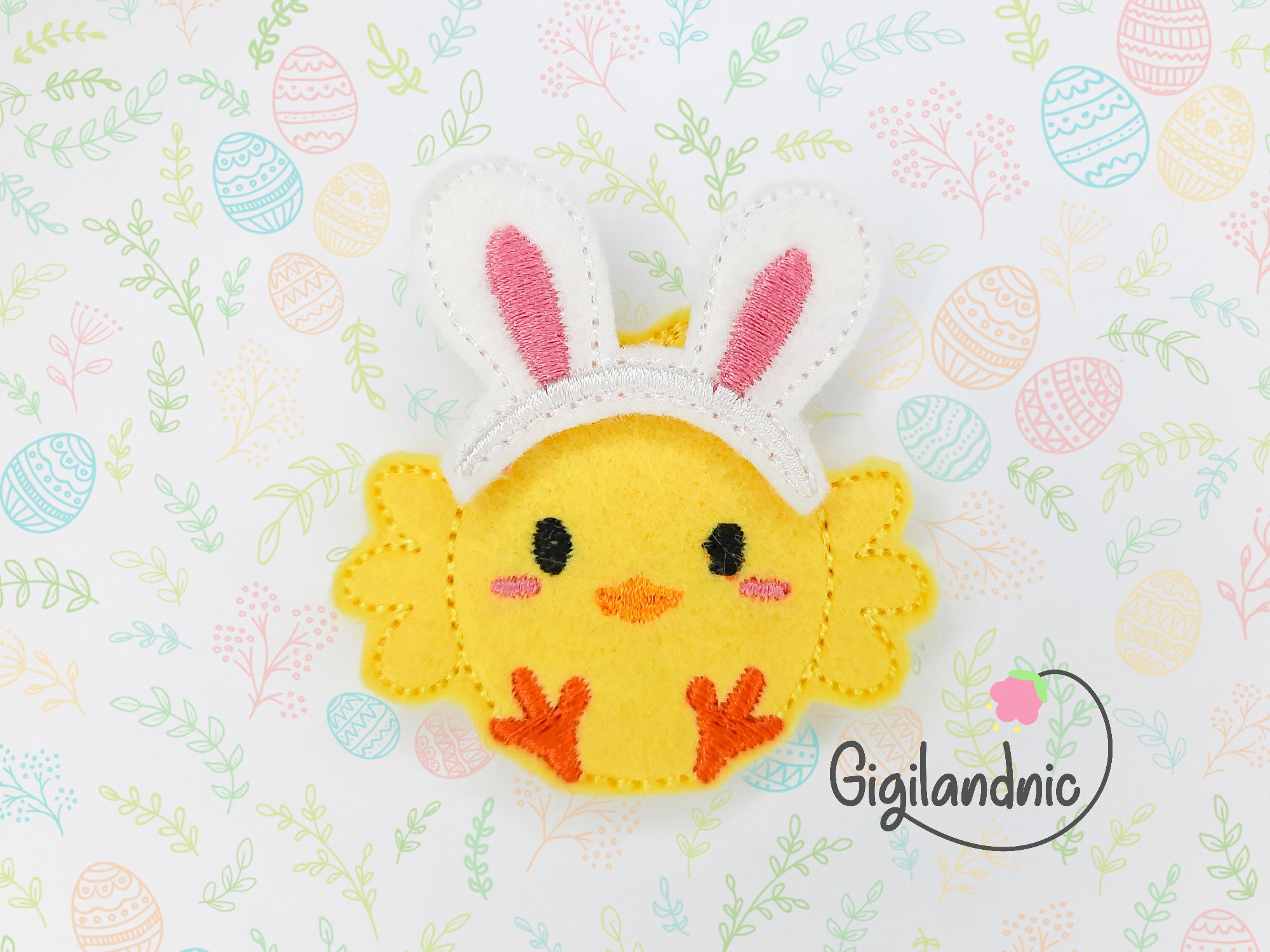 Easter Bunny Set ITH Embroidery Design Digital File Etsy