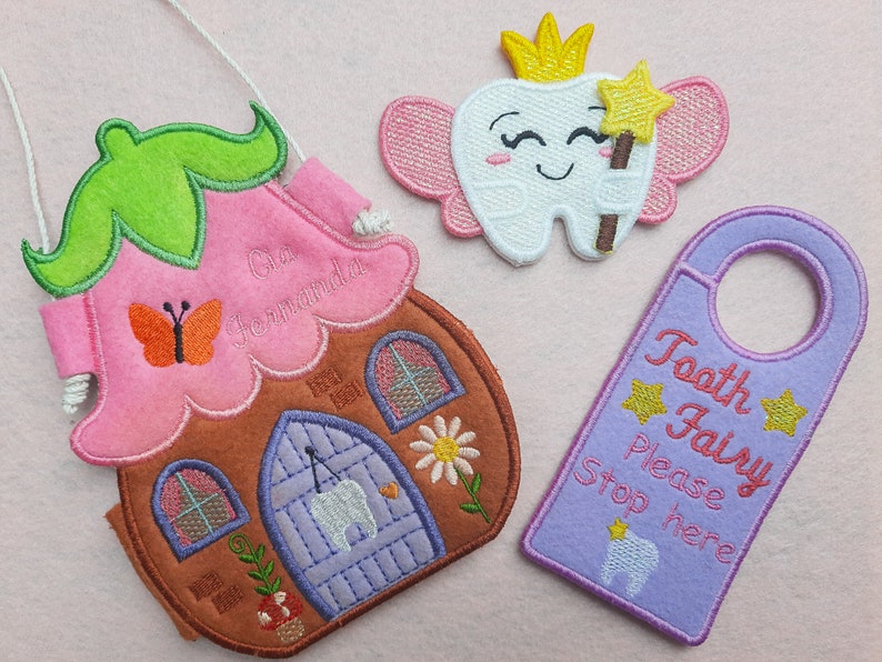 Tooth Fairy Kit ITH Embroidery Design Digital File - Etsy