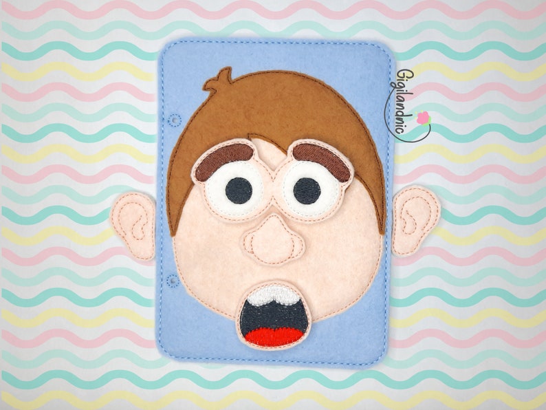 Quiet Book Pattern in the Hoop Machine Embroidery Design. Busy Etsy