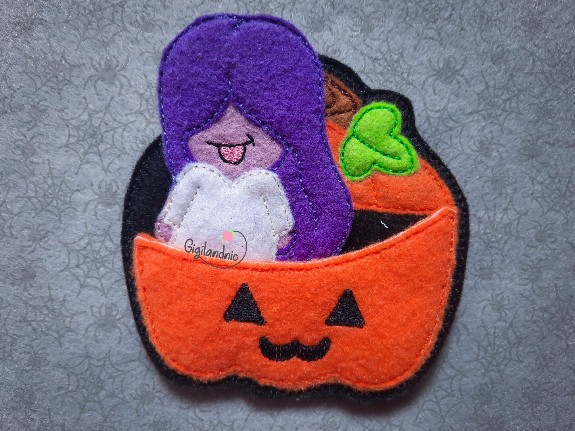 4x4 Halloween Monsters in the Hoop Machine Embroidery Design. ITH Quiet ...