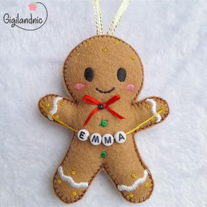 Gingerbread Ornament - ITH Embroidery Design - Digital File