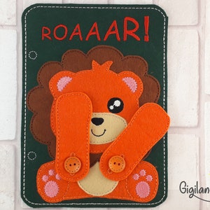 Quiet Book Pattern In The Hoop Machine Embroidery Design. Busy Book Machine Embroidery Design. Peek a boo ITH Buiet Book / Digital File