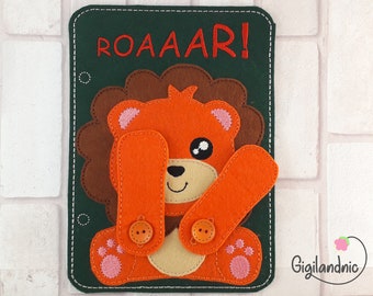 Quiet Book Pattern In The Hoop Machine Embroidery Design. Busy Book Machine Embroidery Design. Peek a boo ITH Buiet Book / Digital File