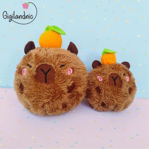 Capybara Stuffie / ITH Embroidery Design / Machine Embroidery Digital File