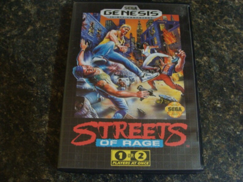 Sega Genesis Streets of Rage 1.