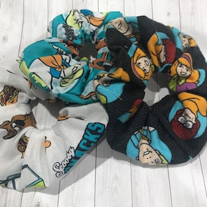 Cartoon scrunchies