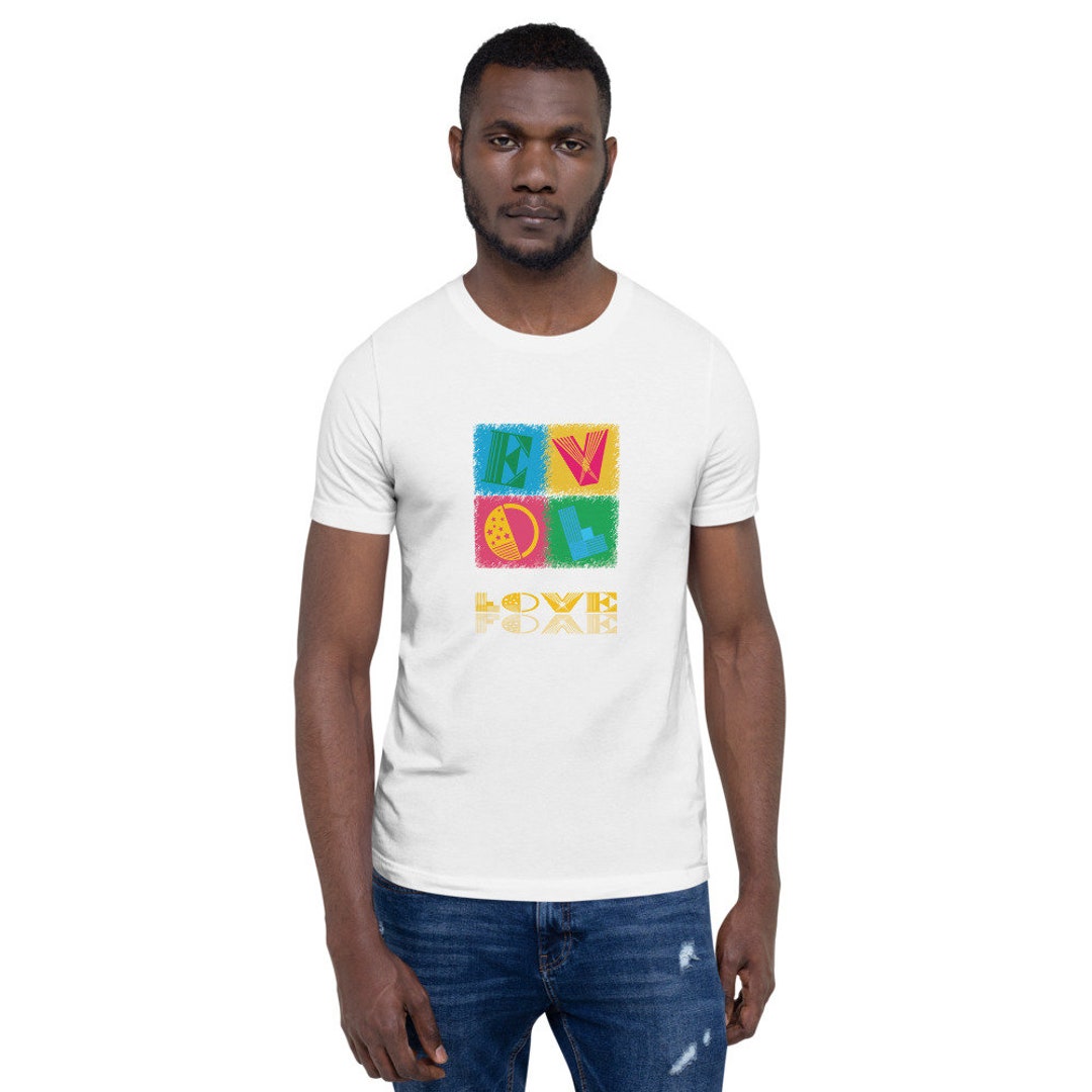 LOVE EVOL Short-sleeve Unisex T-shirt - Etsy UK