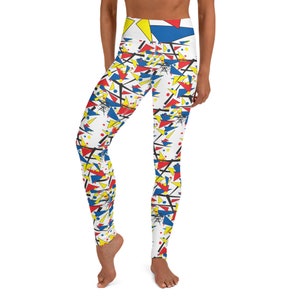 ABSTRACT ART Yoga Leggings