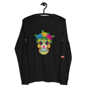 ROSE HEAD Unisex Long Sleeve Tee
