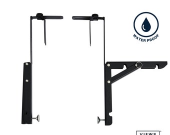 Balcony Bar/Hanging Bar Railing- Bracket Set Only | FREE Shipping within North America