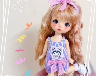Doll Clothes for Lati Yellow doll / Pukifee/  My Meadow Twinkle. BJD doll outfit. Outfit for 1/8 doll / 16cm Height.