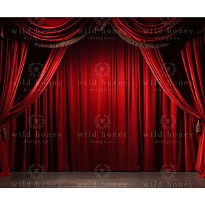 Theatre Stage Digital Backdrop, Spotlight, Dance, Ballet, Acting, Theatre, Fame, JPEG, Background