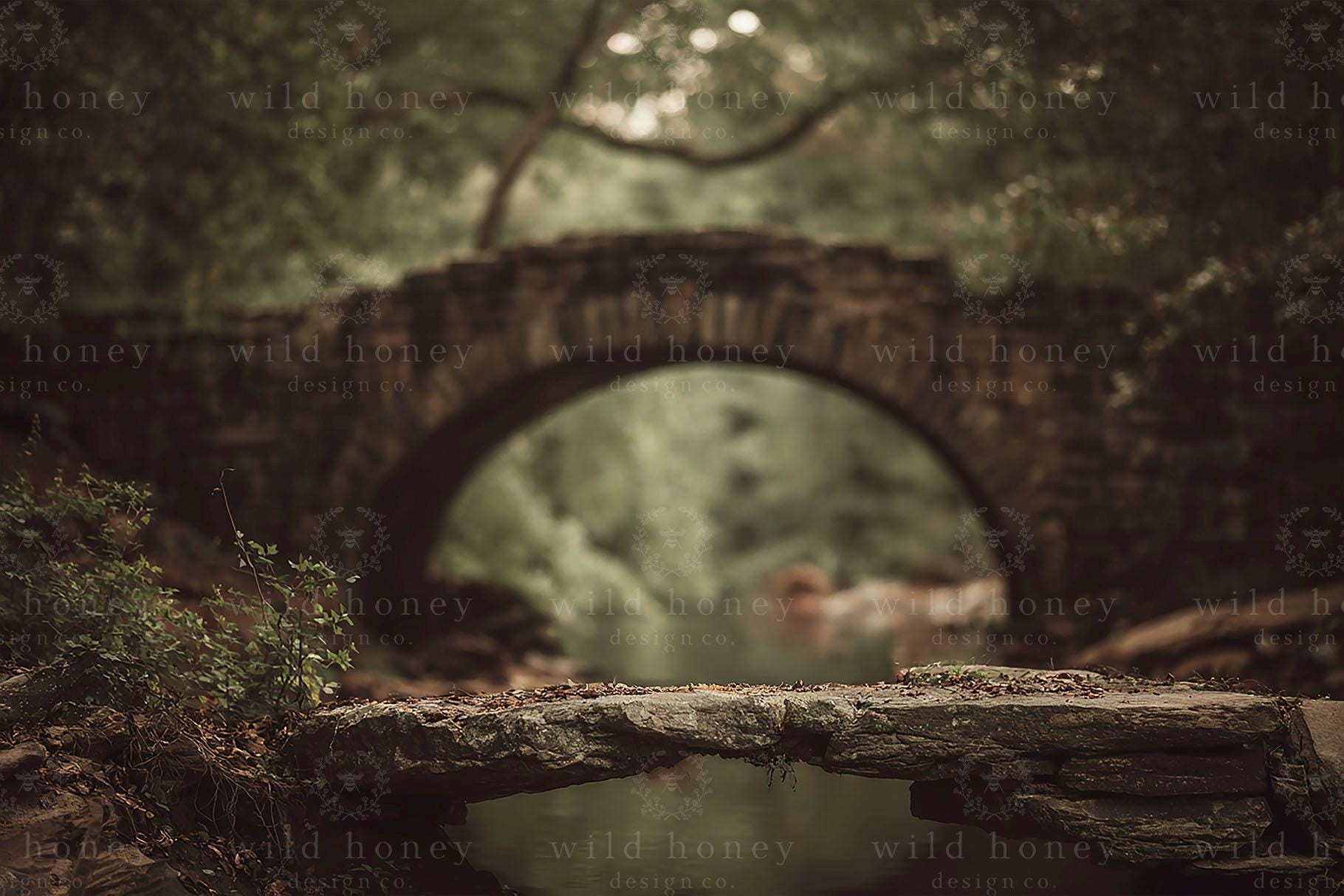 Stone Bridge Digital Backdrop (digital Download) - Etsy