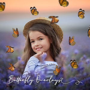 Butterfly overlays, PNG&#39;s, photoshop overlays, different colors, photo props, overlays, transparent pngs, digital background