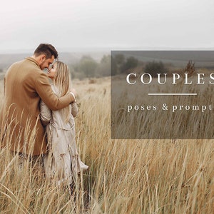 カップル写真撮影のポーズとプロンプト PDF ガイド、カップルセッション、婚約セッション、ポーズガイド、結婚式